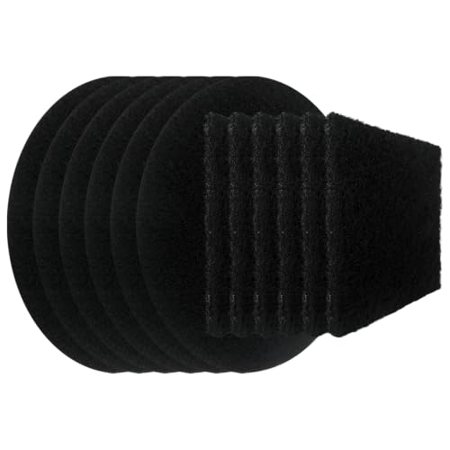 Activated Carbon Compost Replacements 12 Pack Round Square