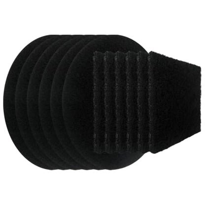 Activated Carbon Compost Replacements 12 Pack Round Square