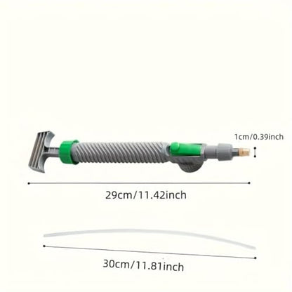 High-Pressure Handheld Garden Sprayer, Adjustable Nozzle Manual Pump Sprayer Portable Watering Tool for Garden Plant Lawn Household Cleaning