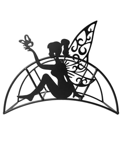 FlowerFairy Hose Hanger Wall Mount HeavyDuty 125'5/8"﻿Garden Hose Holder - color: Flower Fairy Girls
