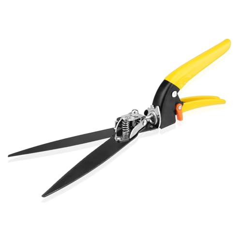 Upgraded Grass Shears Rotatable 180°, Grass Trimming Shears