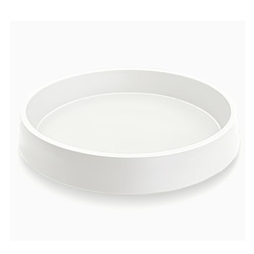 Plant Saucer Tray for Ceramic Plastic Pots, 10 inch Plant Saucers for Indoors, Pot Saucers Trays, Bird Bath Bowls, Flower Planter Water Drip Trays for Pots Base (10", White) - color: White, size: 10" (2 Pack)