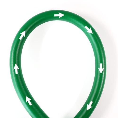 Short Garden Hose 3 ft 6ft 8 ft 10 ft – Hybird Leader Water Hose - Small Garden Hose Extension, Flexible Hose Extender for Lawn Watering, Car Washing - Burst 500 Psi (Green, 3 FT) - size: 3 FT