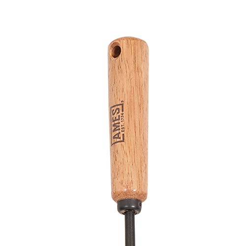AMES 2447000 Tempered Steel Hand Weeder with Wood Handle, 12-Inch - style: Wood Handle Hand Weeder