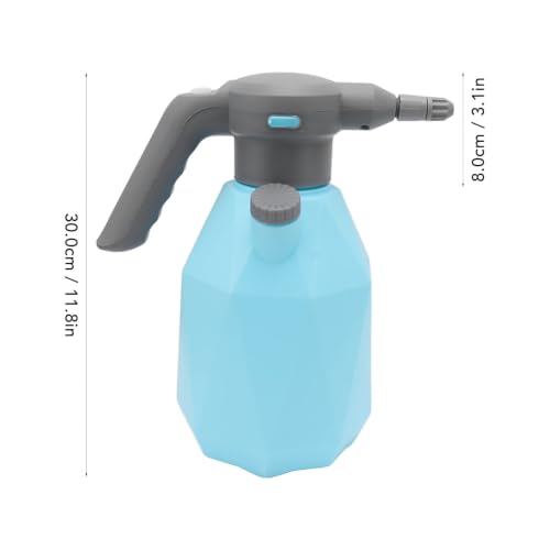 Electric Spray Bottle 3L, Rechargeable Plant Mister with Battery Powered (with Swivel Nozzle) - color: Blue, size: with Swivel Nozzle