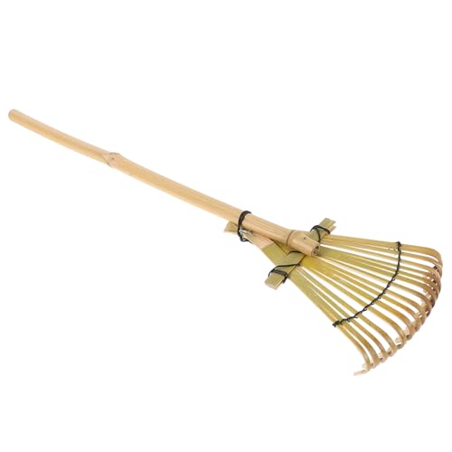 Yardwe Lightweight Hand Rake for Sand Leveling Sandboxes Parks and Courtyards Japanese Design Small Garden Tool for Leaf Gathering and Outdoor Use