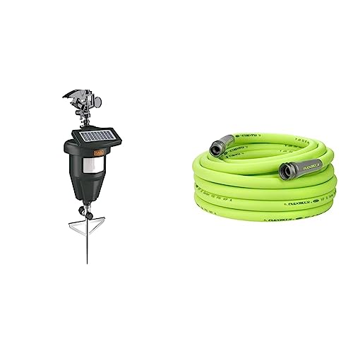 BLACK+DECKER Cat Repellent Outdoor Water Blaster Jet Spray + Flexzilla Garden Hose 5/8 in. x 50 ft - size: Pack of 1