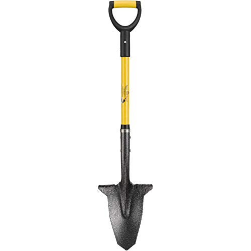 Spear Head Spade - Reinforced Fiberglass Gardening Shovel with Cushioned D Grip - Award Winning Shovel - Model SHFD3