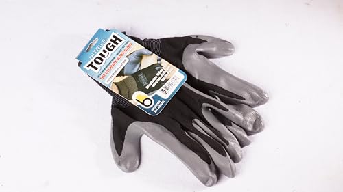 Brussel's Bonsai - X-Large Nitrile-Coated Gardening Gloves, Black - size: X-Large