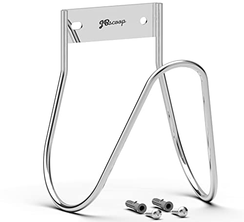 JBscoop Garden Hose Holder Stainless Steel Small Wall Mount Garden Hose Hook, Ideal for Water, Air, Hydraulic Hose, Ropes, Extension Cords Heavy Duty & Rust Proof Large Set of 1 - size: 100 Feet