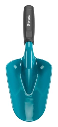 Gardena Palita Largo Classic Acero de calidad, revestimiento duroplast para Plantar y trasplantar plantas altas, Estándar, 44,5 x 12,4 x 9 cm - style: Large trowel