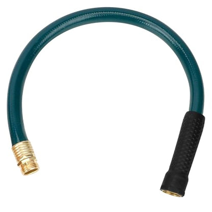Worth 3/4 in. x 2 ft Green Leader PVC Garden Hose, Male to Female Fittings - color: Green, size: 3/4" x 2ft' (2feet)