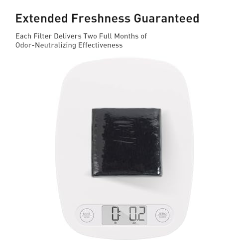 EKO Trash Can Deodorizer Filter, 4-Pack
