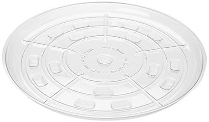 Bosmere S51540 Down Under Plant Saucer, 15", Clear - color: Clear, size: 15"