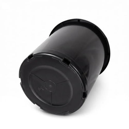 Green Oasis 15 Gallon Nursery Pots (5-Pack) - Premium Injection Molded Black Plastic Plant Pots, Heavy Duty Commercial Grade with Drainage Holes - Perfect for Large Trees, Shrubs & Vegetables