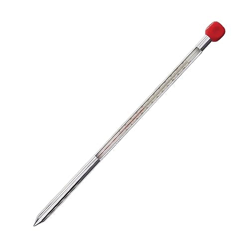 Garden Soil Thermometer 320mm Aluminium Case - Monitor Soil Temperature