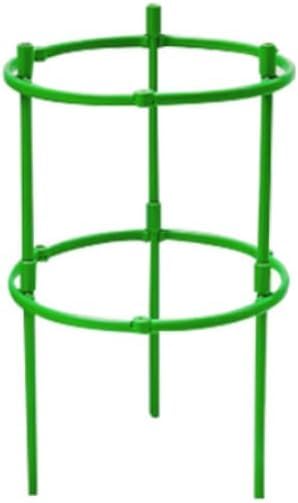Green Tomato Cage | Tomato Support | Adjustable Green Plant Supports for Garden | 48in Deformable Assembled Support | Trellis for Vegetable, Flower and Fruit Growing