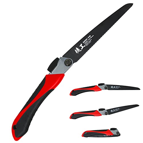 KAKURI Japanese Folding Saw for Metal and PVC 8-1/4", Foldable Hand Saw - color: Japanese Folding Saw (Metal & Pvc Cutting)