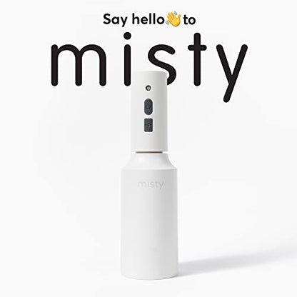The Watering Vine Automatic Electric Spray Bottle Mister - Continuous Rechargeable Battery Sprayer for Misting Plants, Household Cleaning, Hairstyling (25 oz)