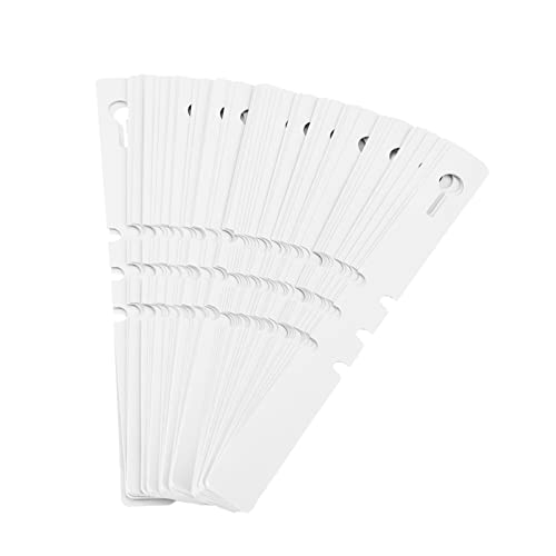 100 Pcs Plant Labels, PVC Hanging Plant Tags, Wrap Around Adjustable Garden Markers for Trees, Flowers, Vegetables and Nursery