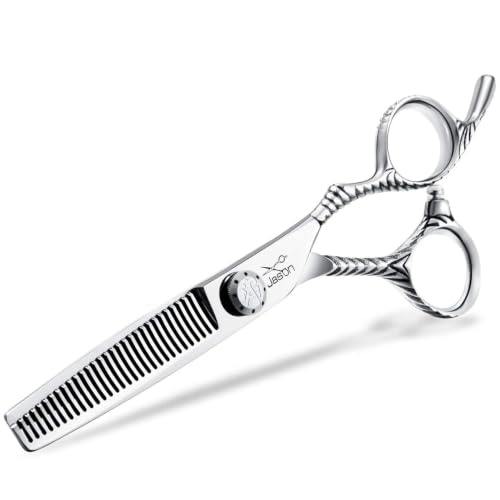 JASON Hair Thinning Scissors Shears - 6" 30 Teeth Haircut Trimming Blending - size: 6.07