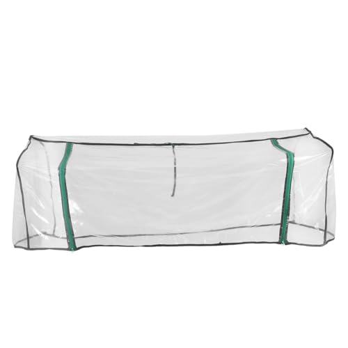 POPETPOP Transparent Greenhouse Cover Easy to Use Garden Protection Tent for Raised Garden Bed Heavy Duty Plant Cover Reliable Frost Weather Protection for Thriving Plants