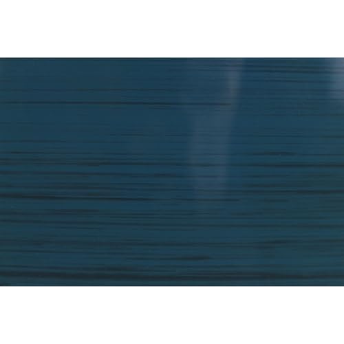 Garden Elements Indoor/Outdoor Glazed Brushed Happy Plastic Planter, Large, Dark Teal, 15" - color: Dark Teal