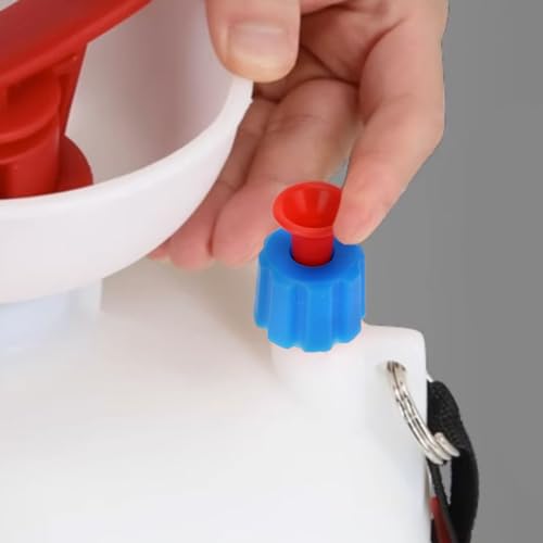 Pressure Relief Valve PP Automatic Safety Valve Accessory for 3L/5L/8L Backpack Sprayer(Red blue)