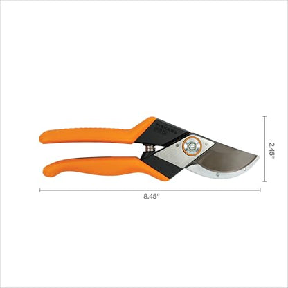 Fiskars Pro SoftGrip Bypass Pruning Shears, 1" Cut Capacity Garden Clippers - size: Fiskars Pro