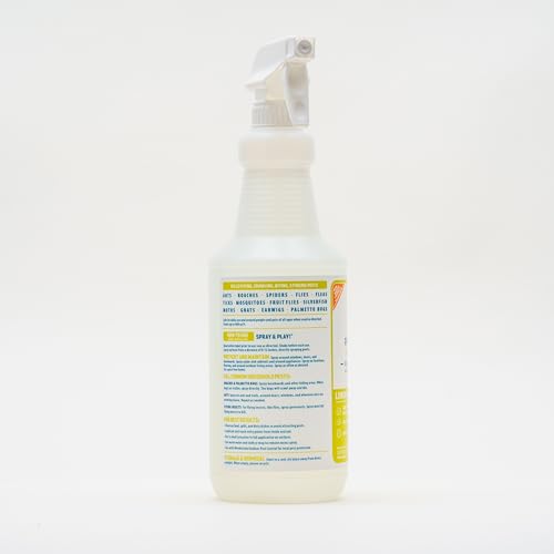Wondercide - Indoor Pest Control Spray for Home & Kitchen Lemongrass 16 oz - size: 16 Fl Oz (Pack of 1)
