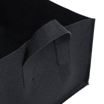 Grow Bags with Handles, Breathable Fabric Raised Garden Bed Planters for Vegetables, Flowers, Tomatoes, Potatoes and Outdoor Garden Planting(S) - size: Small