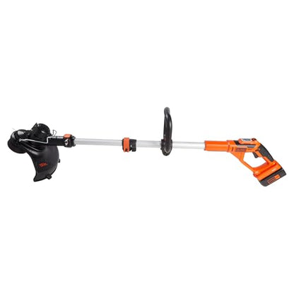 BLACK+DECKER 40V MAX String Trimmer and Lawn Edger, 13 Inch Weed Eater, Far Reach, Battery and Charger Not Included (LST136B) - style: Bare Tool Only