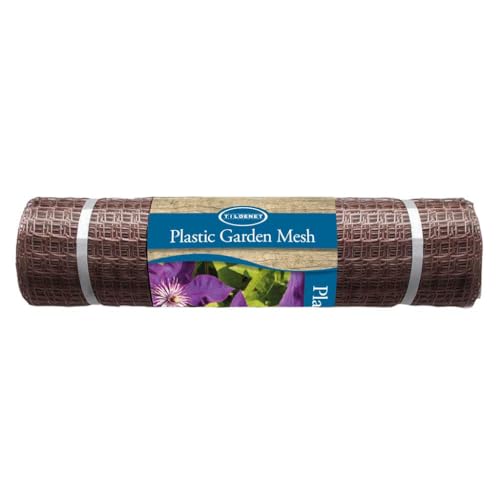 JB Retail Solutions Garden Experts 19mm 0.5 x 6m Plastic Garden Mesh - Brown