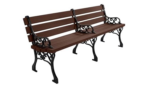 Georgetown Bench – 6 Ft – Brown - color: Brown