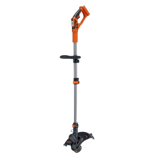BLACK+DECKER 40V MAX String Trimmer and Lawn Edger, 13 Inch Weed Eater, Far Reach, Battery and Charger Not Included (LST136B) - style: Bare Tool Only
