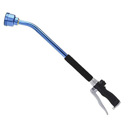 GREEN MOUNT Watering Wand, 24 Inches Sprayer Wand with Superior Stainless Head, Perfect for Hanging Baskets, Plants, Flowers, Shrubs, Garden and Lawn, Blue - color: Blue
