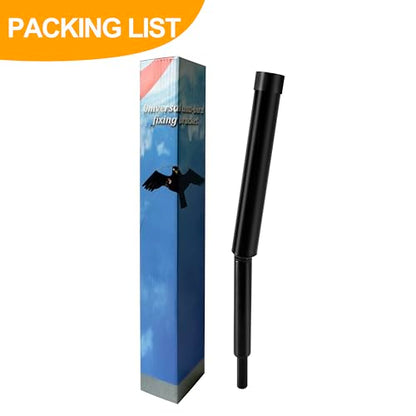 eyijklzo Bird Scarer Kite Stand for 13ft Pole - style: Rotating Base