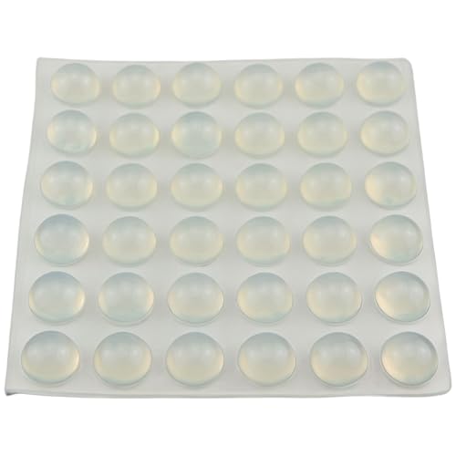 1 Set 16x8mm Silicone Anti Impact Beads Pot Feet Risers Concealed Basin Pedestal Transparent and Round Design Self Adhesive Plant Feet