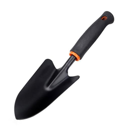 Garden Trowel Bend Proof Iron Hand Shovel Heavy Duty Digging Tool - color: Black Garden Trowe