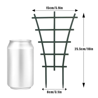 Mini Plant Trellis for Climbing Plants, Plastic Potted Stake