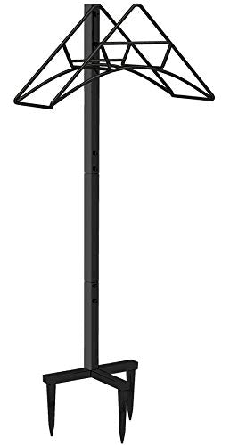 Artigarden Garden Hose Holder, Free Standing Metal Water Hose Stand Hanger - style: Rocket Style