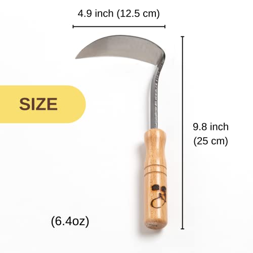 Japanese Gardening Tool Hand Weeder Kana Hoe Made in Japan - size: KUSATORI KANA
