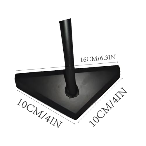 YEELOR Triangle Garden Hoe, Carbon Steel Push-Pull Weeding Tool - style: winged hoe