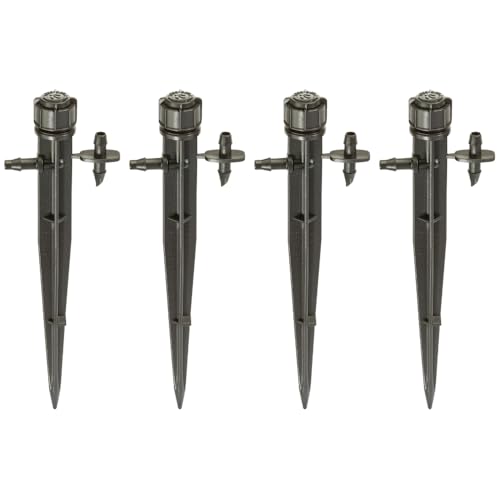 Rain Bird MUF-SPK4S Drip Stake, Full Circle, 4-Pack - size: 4-Pack, style: Umbrella on Stake