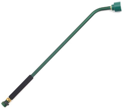 Dramm Sunrise Soft Rain Watering Spray Wand – 30” Long, Green – Gentle Full-Flow Spray with Shut-Off Valve & 8” Foam Grip – Lightweight & Durable for Gardens, Hanging Baskets & Planters - color: Green, size: 30 Inches
