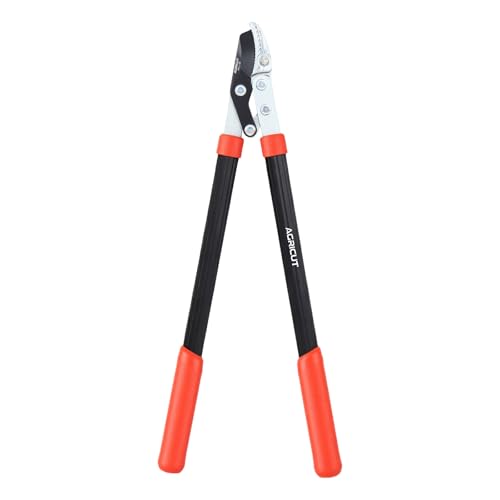 AGRICUT 21" Garden Loppers Anvil - Loppers for Tree Trimming Heavy duty 1.5" Cut Capacity Branch Cutter with Sharp High Carbon Steel Blade for Cutting Branches - style: 21" Lopper