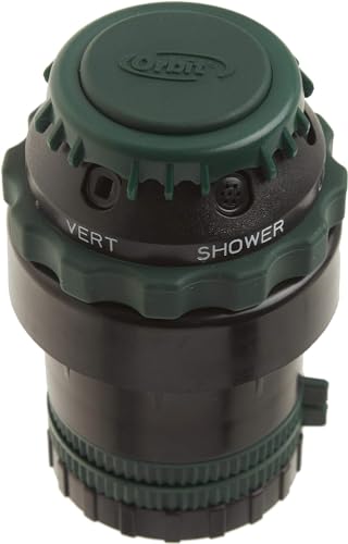 Orbit 1/2 -inch Heavy-Duty Brass Impact Sprinkler on Adjustable 22-48-inch Metal Tripod Base (H2O-Six® Gear-Drive Sprinkler) - style: H2O-Six® Gear-Drive Sprinkler