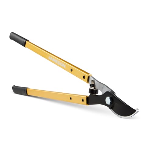 Jameson Professional 27" Bypass Lopper | 1-3/8" Cutting Capacity | Non-Stick Blade | Aircraft-Grade Aluminum Frame | Cushioned Grips | Gardening & Landscaping Tool
