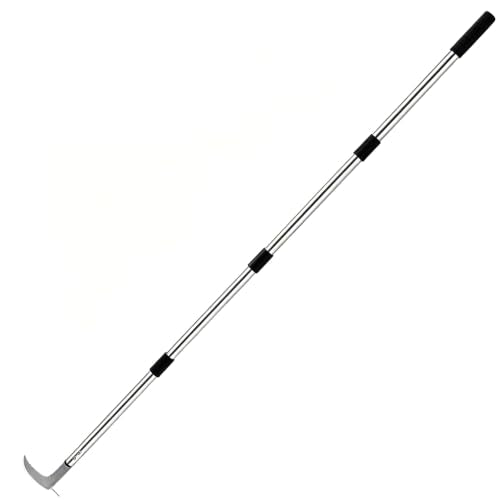 GREBSTK Crack Weeder Crevice Weeding Stainless Steel Tool Adjustable, 63 in