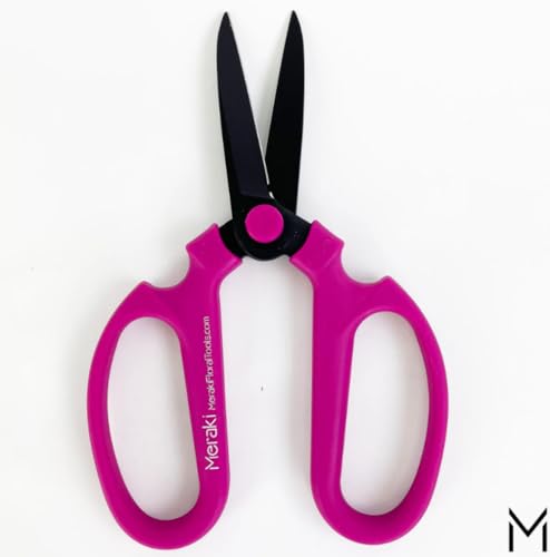 Garden Pruning Scissors Carbon Steel Blades 7.6 Inch Bougainvillea - Hot Pink - style: 7.6 inch Hot Pink